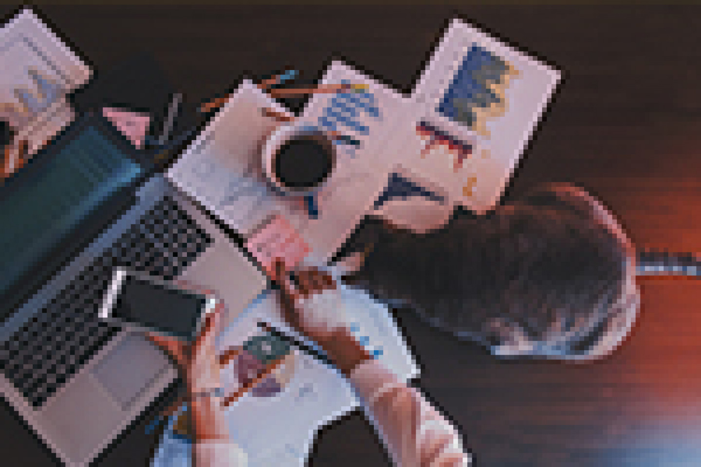 Modern business woman or confident female accountant in office.